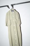 80’s Les Copains - silk open-front shirt dress
