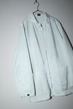 90's C.P.COMPANY - unique glossy fabric zip-up jacket