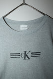 90's Calvin klein - logo graphic T-shirt