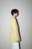 80-90’s MESSORI - 3 button light jacket in pastel yellow