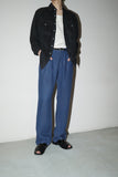 c00’s ETRO - linen 5 pocket straight silhouette pants in indigo-feeling blue