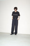 90-00's ARMANI JEANS - linen straight trousers