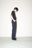 90-00's ARMANI JEANS - linen straight trousers