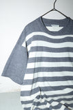 80-90's EU label - fat stripe tee