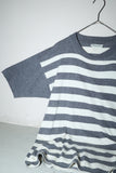 80-90's EU label - fat stripe tee