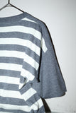 80-90's EU label - fat stripe tee
