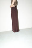 c90's silk sheer layered baggy trousers