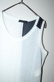 00’s JIL SANDER - bi-color tank