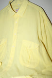 80's cotton gauze double pocket shirt