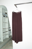 c90's silk sheer layered baggy trousers