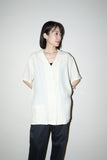 80-90's silk shirt jacket