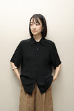 c90's acetate/silk blouse