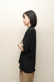 c90's acetate/silk blouse