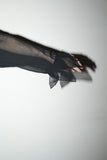 c90's European label - rayon sheer blouse