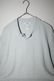 90's silk jacquard knit polo