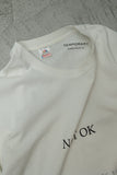 "NOT OK IS OK" tee #01 / OLD & NEW PROJECT