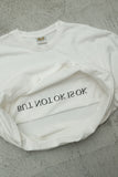 "NOT OK IS OK" tee #05 / OLD & NEW PROJECT