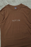 "NOT OK IS OK" tee #18 / OLD & NEW PROJECT