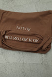 "NOT OK IS OK" tee #18 / OLD & NEW PROJECT