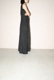c90's linen maxi casual dress