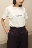 "NOT OK IS OK" tee #14 / OLD & NEW PROJECT