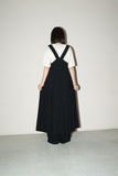 80's rayon square neck pullover dress
