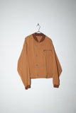 80's Italian label - gimmick blouson with utility chest pocket