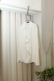 90’s ANN DEMEULEMEESTER - draping rayon pullover shirt