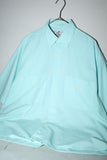80's Italian label - cotton double pocket pale blue shirt