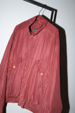 c80's European label - glossy silk jacket