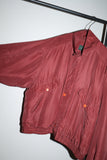 c80's European label - glossy silk jacket