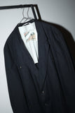 80-90's European label - cotton/linen unique design tailored jacket