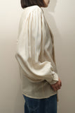 80's ESCADA - silk bow-tie blouse
