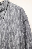 JHANE BARNES cotton geometrical pattern shirt