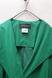 80-90's RAMOSPORT- hooded spring coat in kelly green