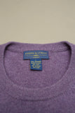 90s US label - cashmere crew neck knit