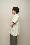 60-70's European label - silk minimal shirt