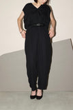 mid 2010's RICK OWENS - rayon jump suit