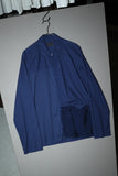 00’s PRADA - panel pattern zip shirt jacket