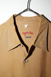 90's European label - cupro/modal glossy shirt