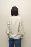 80's ESCADA - silk bow-tie blouse