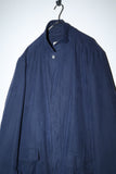 90-00's Allegri -brushed poly 2way-neck  jacket