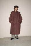 80's Bugatti - maroon color hi-neck coat