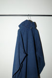 80-90's ARMANI JEANS - indigo cotton dungaree fabric anorak top