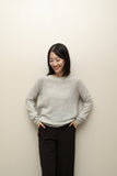 90-00's ELLEN TRACY - cashmere knit swearer
