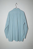 80-90's cotton stripe shirt