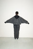 80-90’s GEORGES MARCIANO for GUESS - geometrical cutting cropped denim jacket