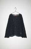 80-90’s ROMEO GIGLI cotton macrame knitting pullover