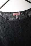 80-90’s ROMEO GIGLI cotton macrame knitting pullover