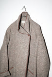 80’s Per Spook tweed wool half coat